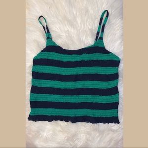 Hollister Striped Crop Top